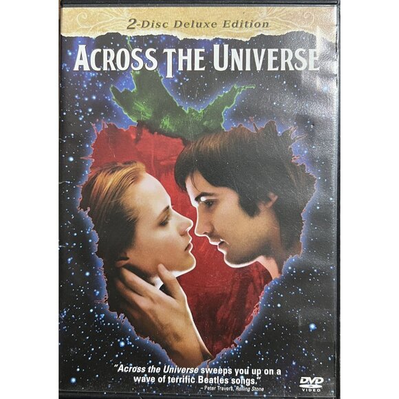 Across the Universe (DVD, 2008) 2-Disc Deluxe PG-13 Beatles Musical Evan Rachel - Picture 1 of 4